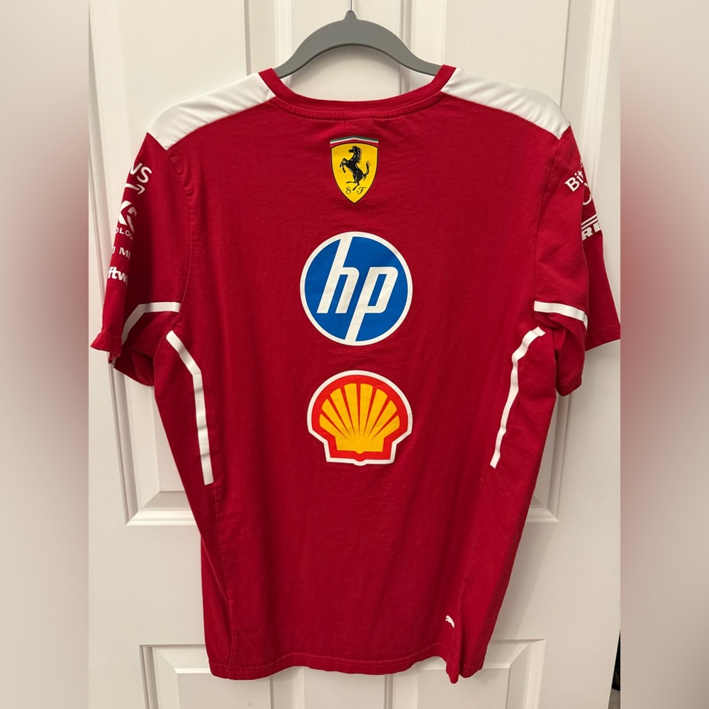 Puma for Scuderia Ferrari HP 2025 Team T-shirt - Picture 2 of 4
